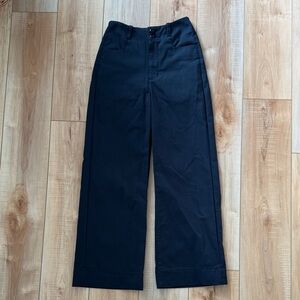 DU/ER Black Wide-Leg Trousers size 25